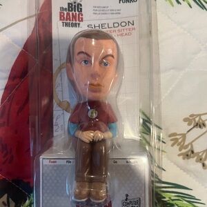 Funko Sheldon Bobblehead - Brown and Blue Accents